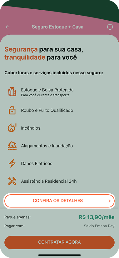 Passo 4: Leia sobre a cobertura